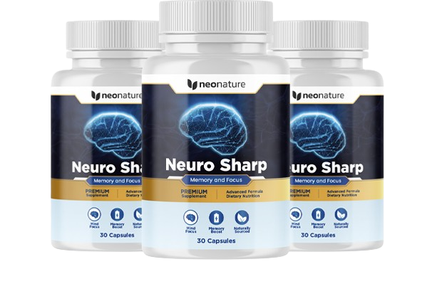 NeuroSharp 3 Bottles — 90-Day Supply