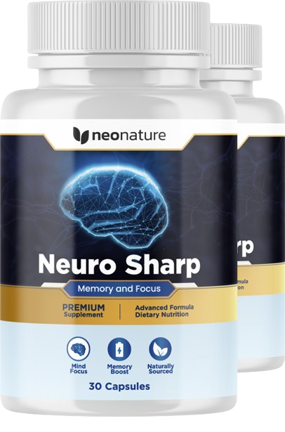 NeuroSharp 2 Bottles — 60-Day Supply